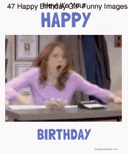 Happy Birthday For Her Funny GIFs